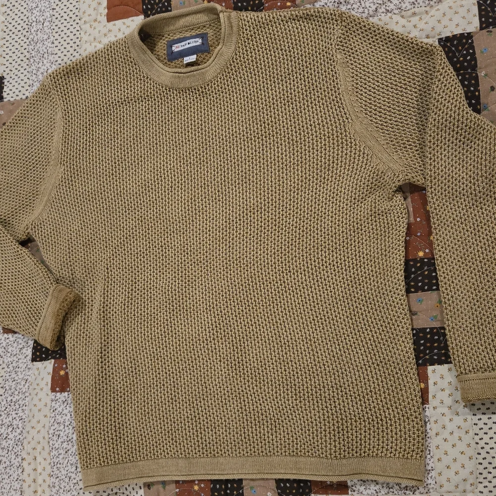 Butterscotch Crew Neck Sweater By 32 Bar Blues